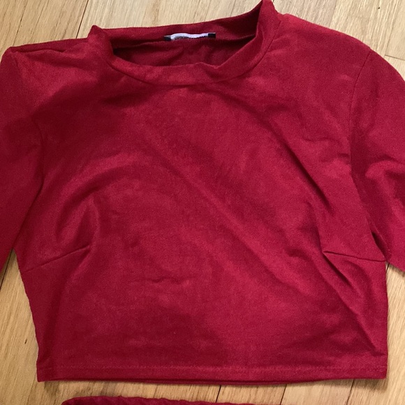 Fashion Nova Don’t Suede It Skirt Set - Picture 10 of 12